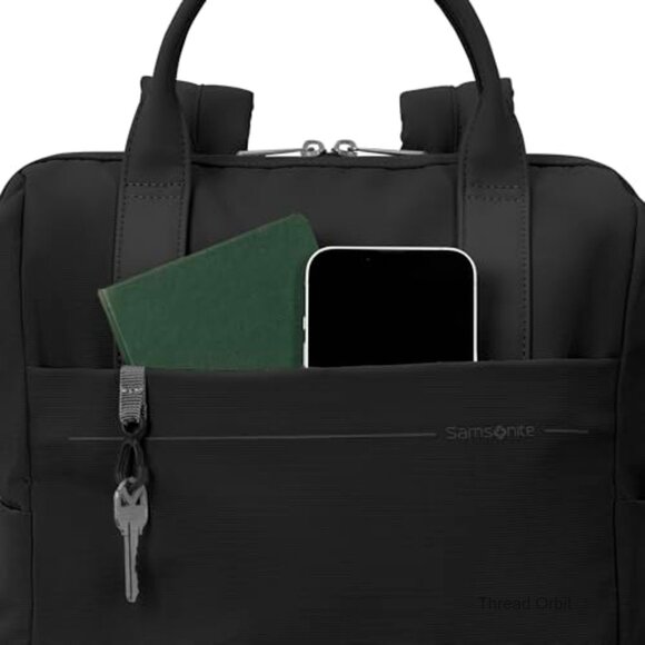 Convertible Backpack with Laptop Sleeve, Dual Carrying Options, StackIt Strap main image 3